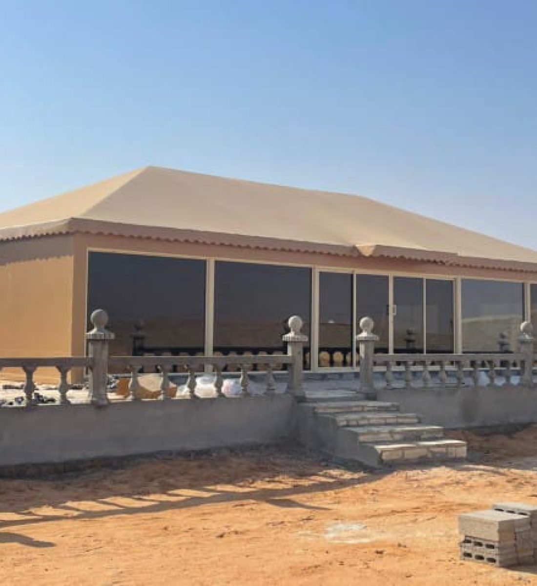 Semi-Permanent Desert Structure